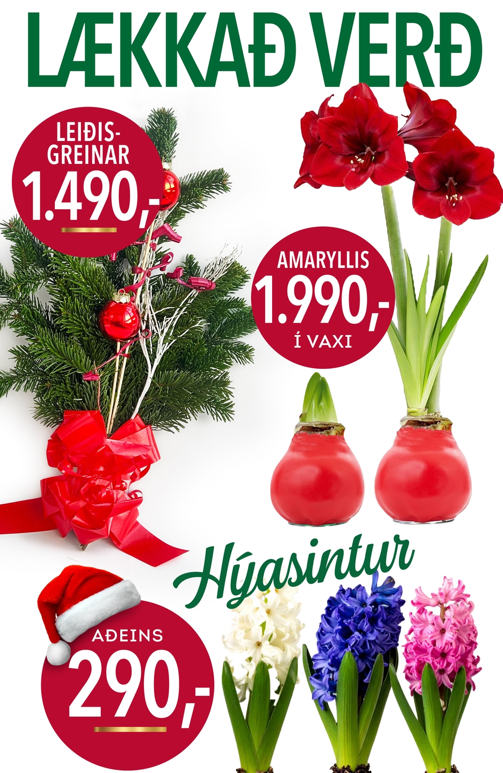 3 Saman Lækkað Verð