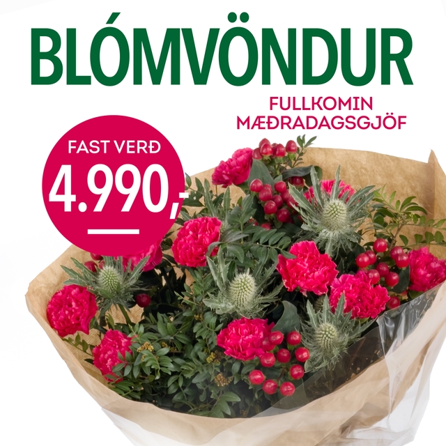 Blómvöndur tilboð